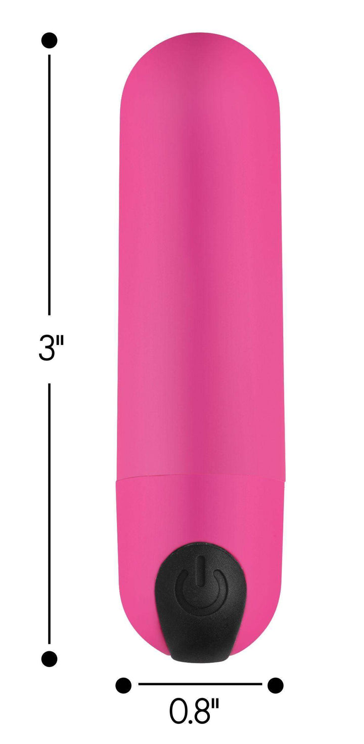 Vibrating Bullet with Remote Control in Pink