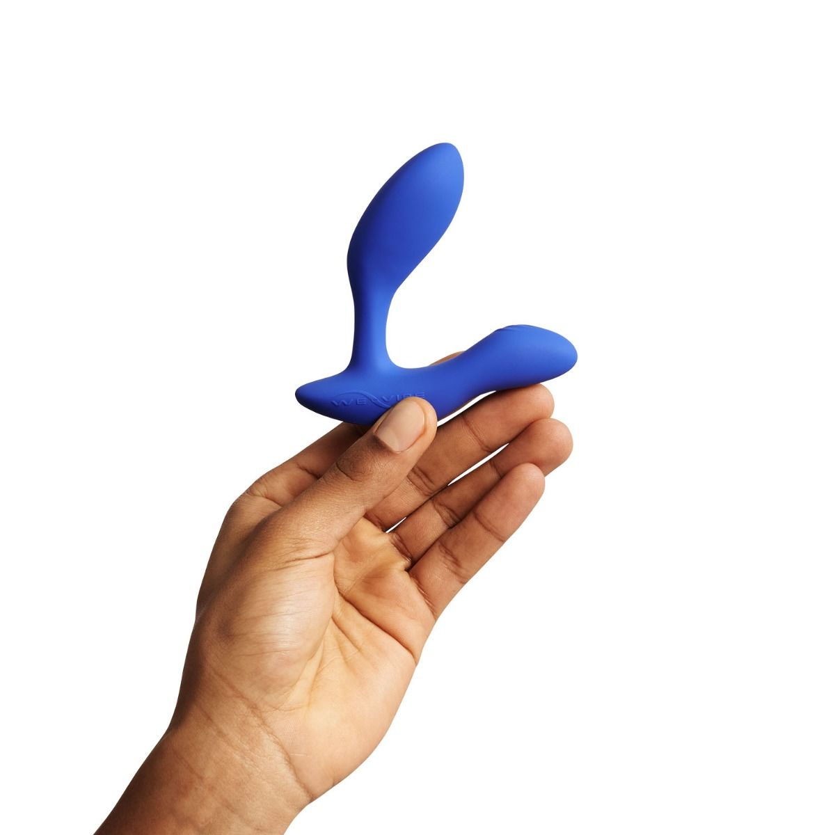 We-Vibe Vector+ Vibrating Prostate Massager with Remote in Royal Blue