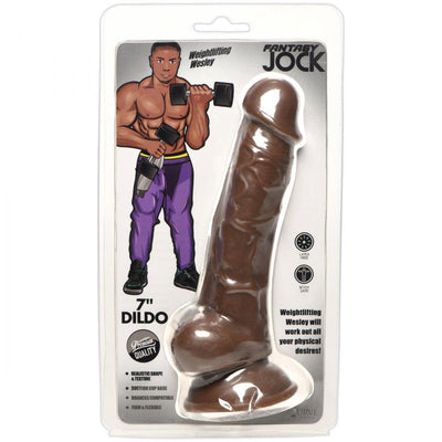 Weightlifting Wesley 7 Inch Dildo - The Dildo Hub