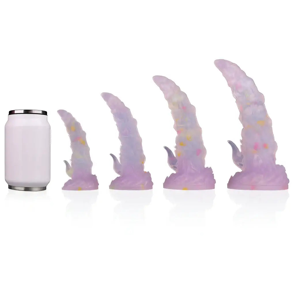 Glitterswirl - 4 SIZES Fantasy Dildo w/ Suction Cup