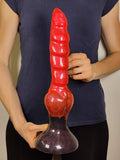 Whitemane - 5 SIZES | Custom Hand-Poured Wolf Dildo