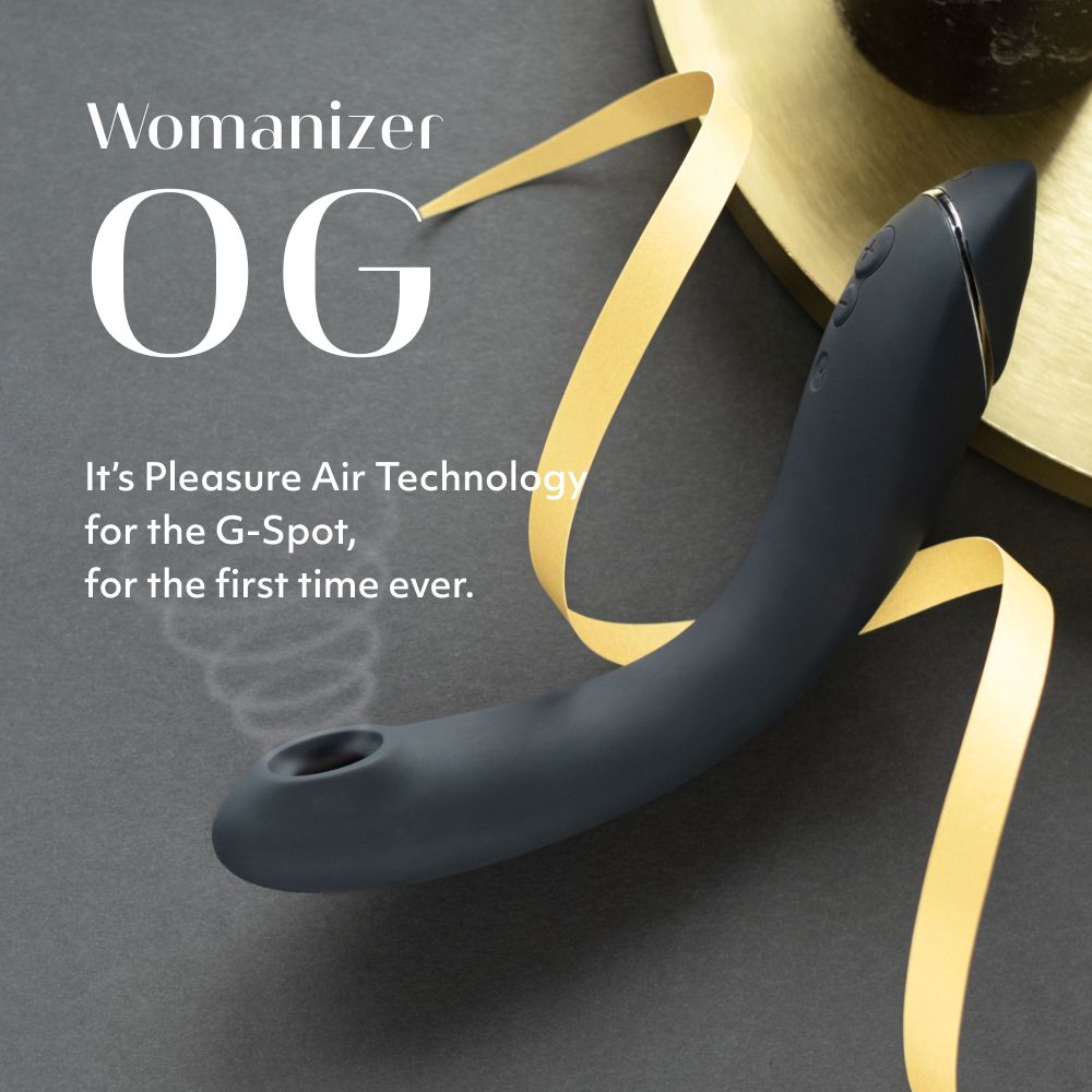 Womanizer OG Pleasure Air G-Spot Vibrator in Slate