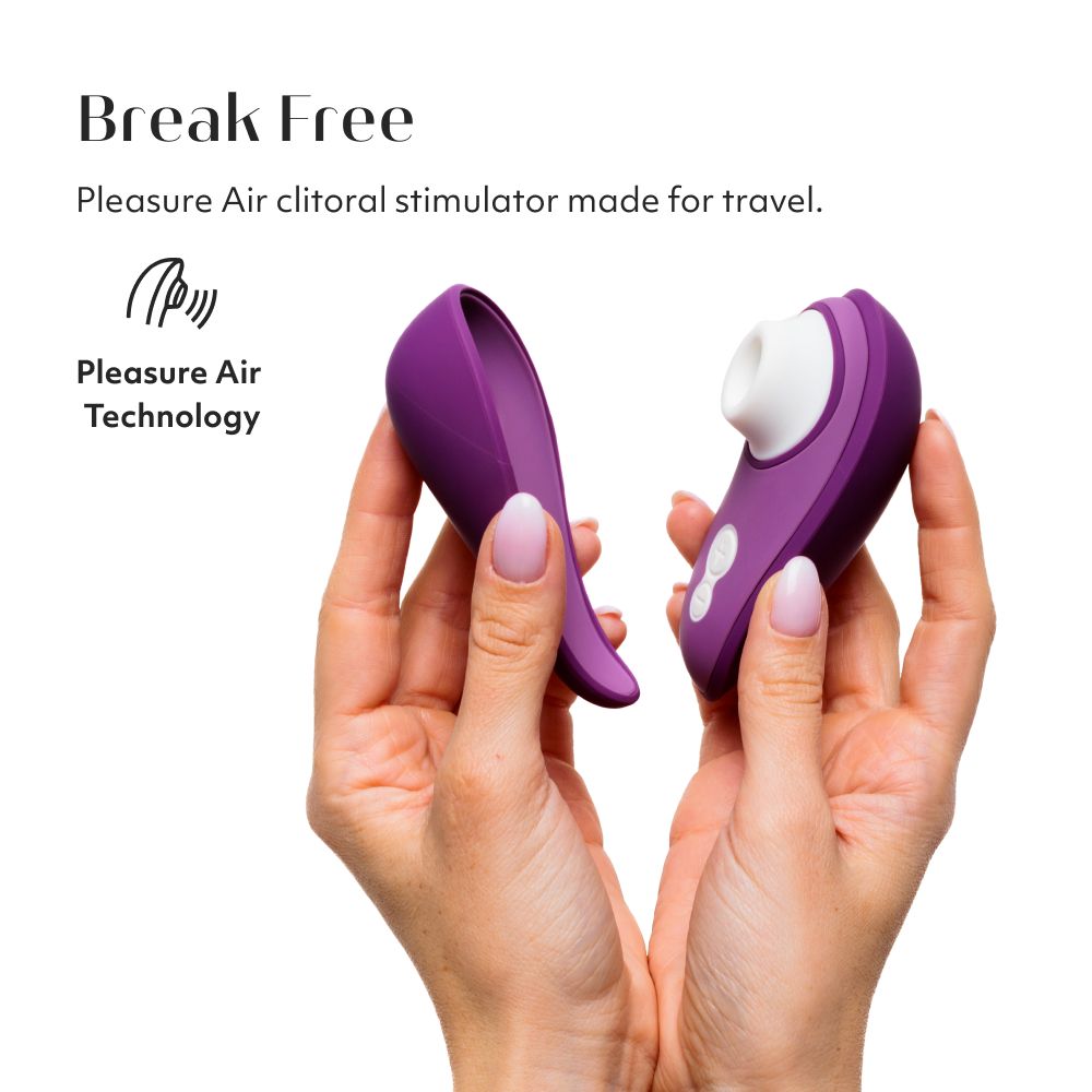 Womanizer Liberty 2 Travel Clitoral Stimulator in Purple
