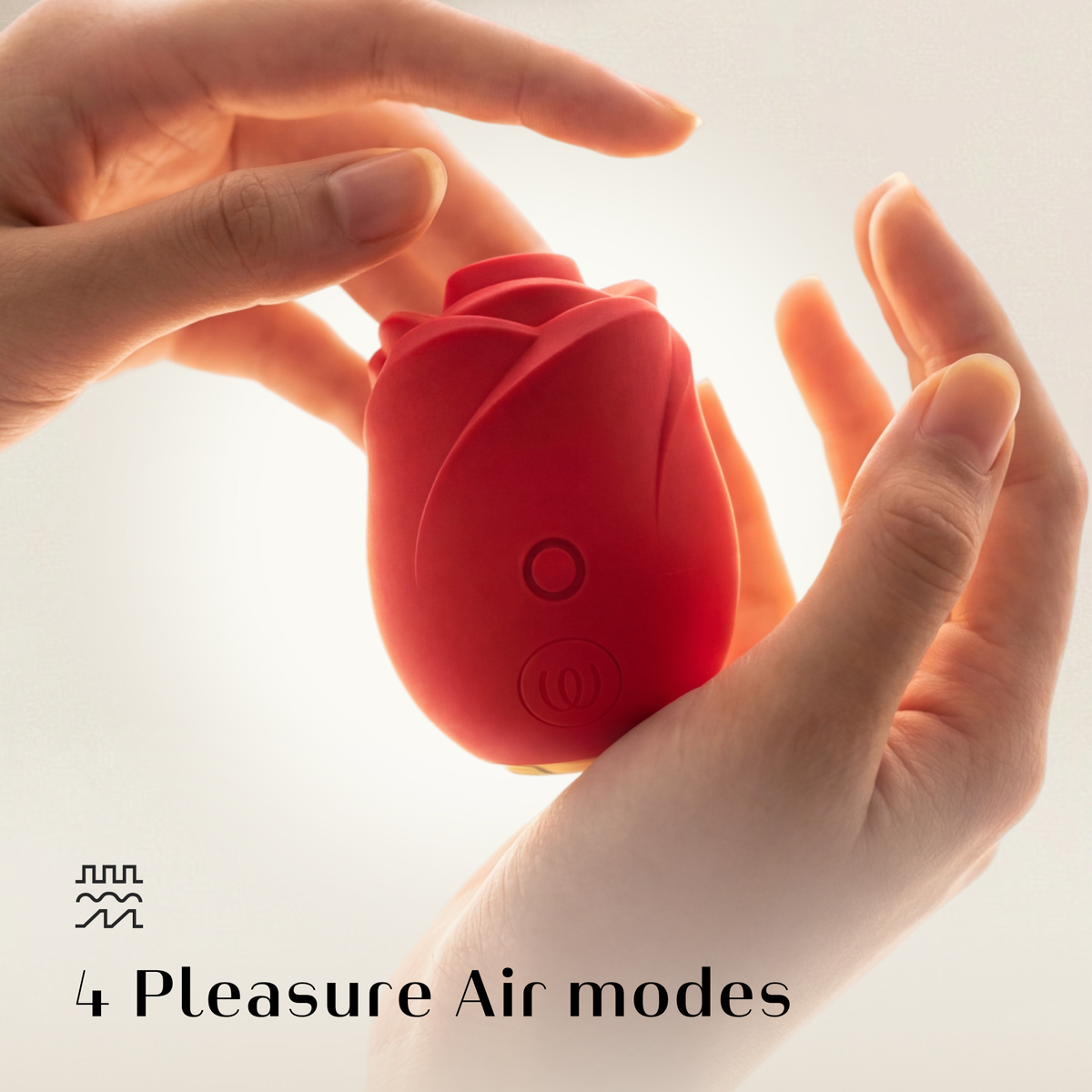 Womanizer Rose Pleasure Air Clitoral Stimulator