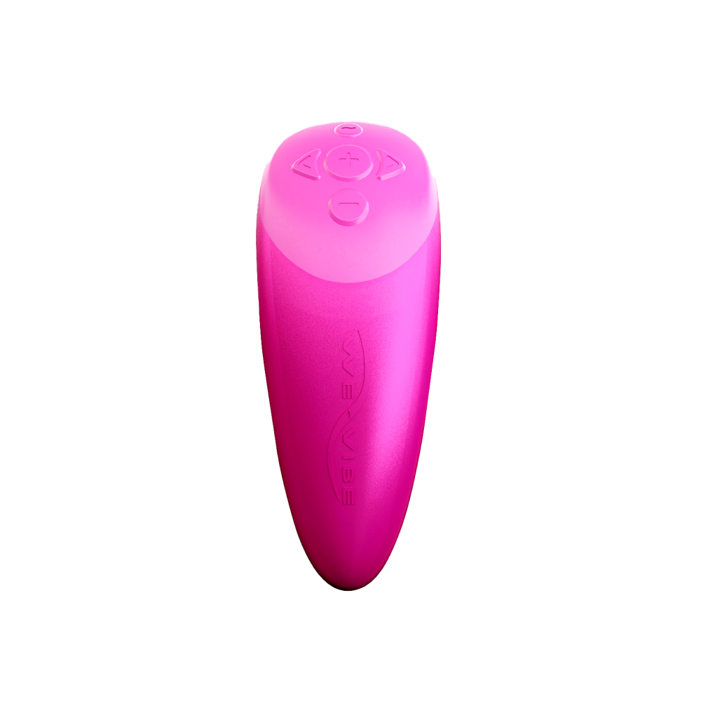 We-Vibe Chorus Couples Vibrator with Squeeze Remote in Cosmic Pink