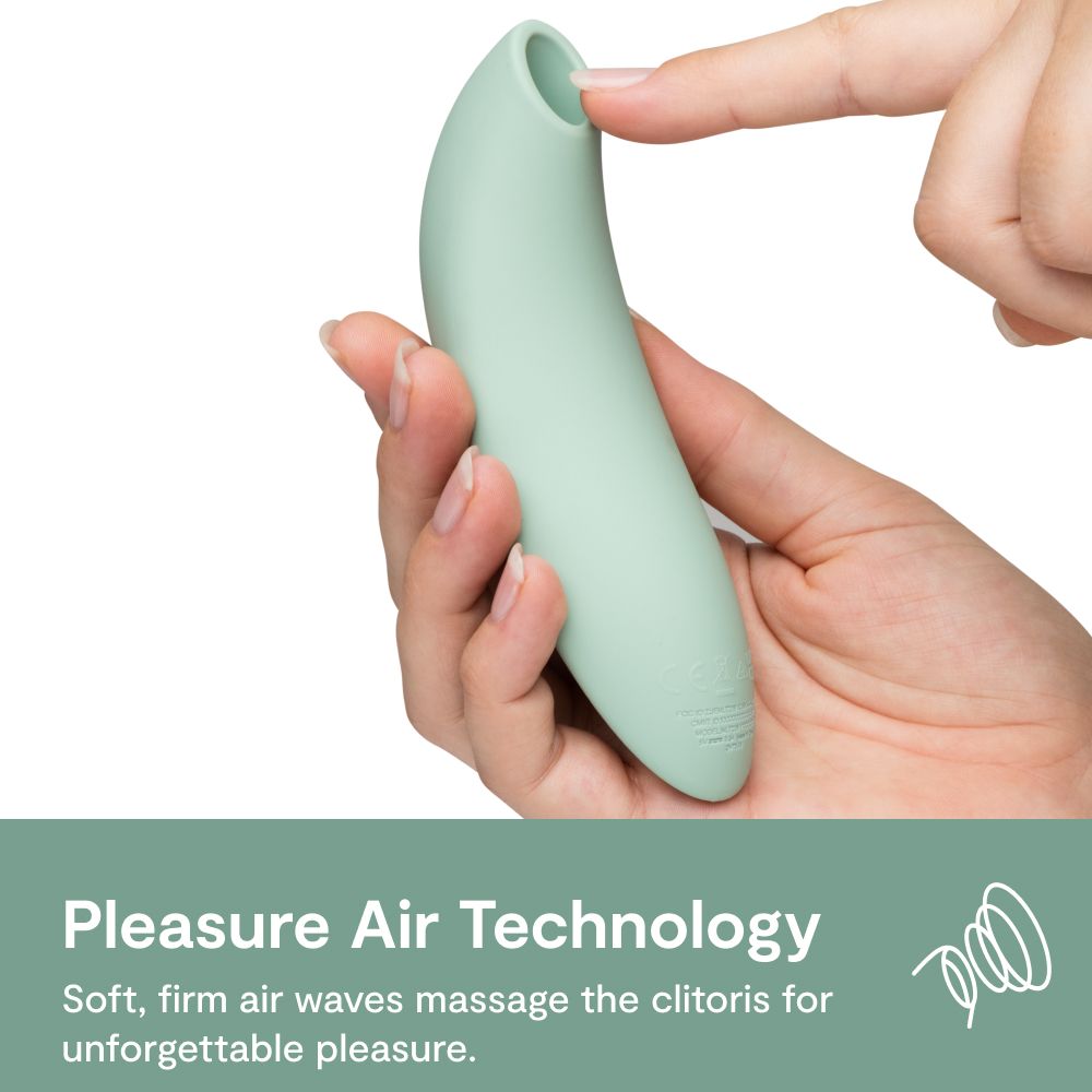 We-Vibe Melt 2 Pleasure Air Clitoral Stimulator for Couples in Sage