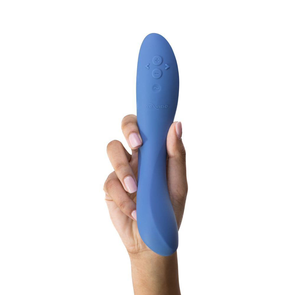 We-Vibe Rave 2 App-Controlled G-Spot Vibrator in Blue
