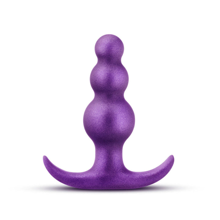 Anal Adventures Matrix Supernova Beaded Silicone Plug