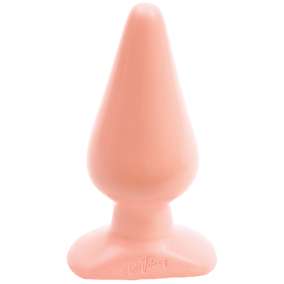 Classic Butt Plug Smooth - Large - White  from thedildohub.com