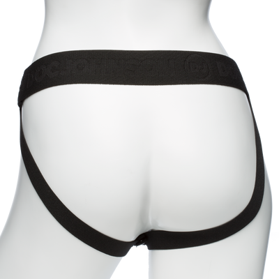 Body Extensions - Hollow Bulbed Strap-on 2-Piece Set - Black | Doc Johnson  from Doc Johnson