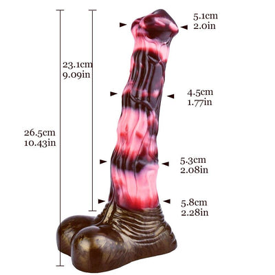 🐴 10.43 Inch Percheron | Horse Dildo - Animal Dildo - Monster Dildo - The Dildo Hub