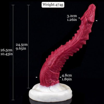 🐉 10.43 Inch Tail | Dragon Dildo - Monster Dildo - Fantasy Dildo - The Dildo Hub