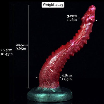 🐉 10.43 Inch Tail | Dragon Dildo - Monster Dildo - Fantasy Dildo - The Dildo Hub