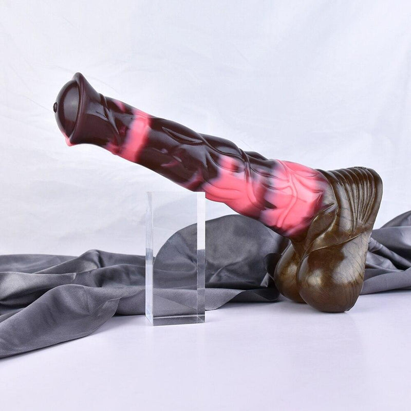 🔥 10.59 Inch Blazer | Horse Dildo - Animal Dildo - Mustang Dildo - The Dildo Hub