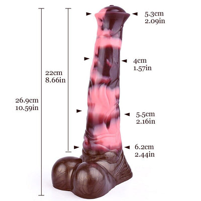 🔥 10.59 Inch Blazer | Horse Dildo - Animal Dildo - Mustang Dildo - The Dildo Hub