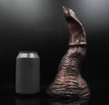 Custom Jumbo Elephant Trunk Dildo in Platinum Silicone