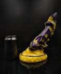 Custom LUNAR Large Dragon Dildo in Platinum Silicone