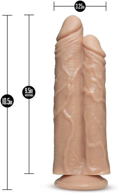 10.75 Inch Dr Double | Huge Realistic Dildo - Double Dildo - Extra Large Dildo - The Dildo Hub