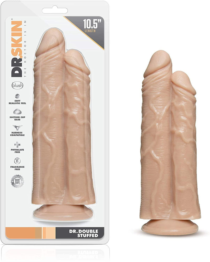 10.75 Inch Dr Double | Huge Realistic Dildo - Double Dildo - Extra Large Dildo - The Dildo Hub