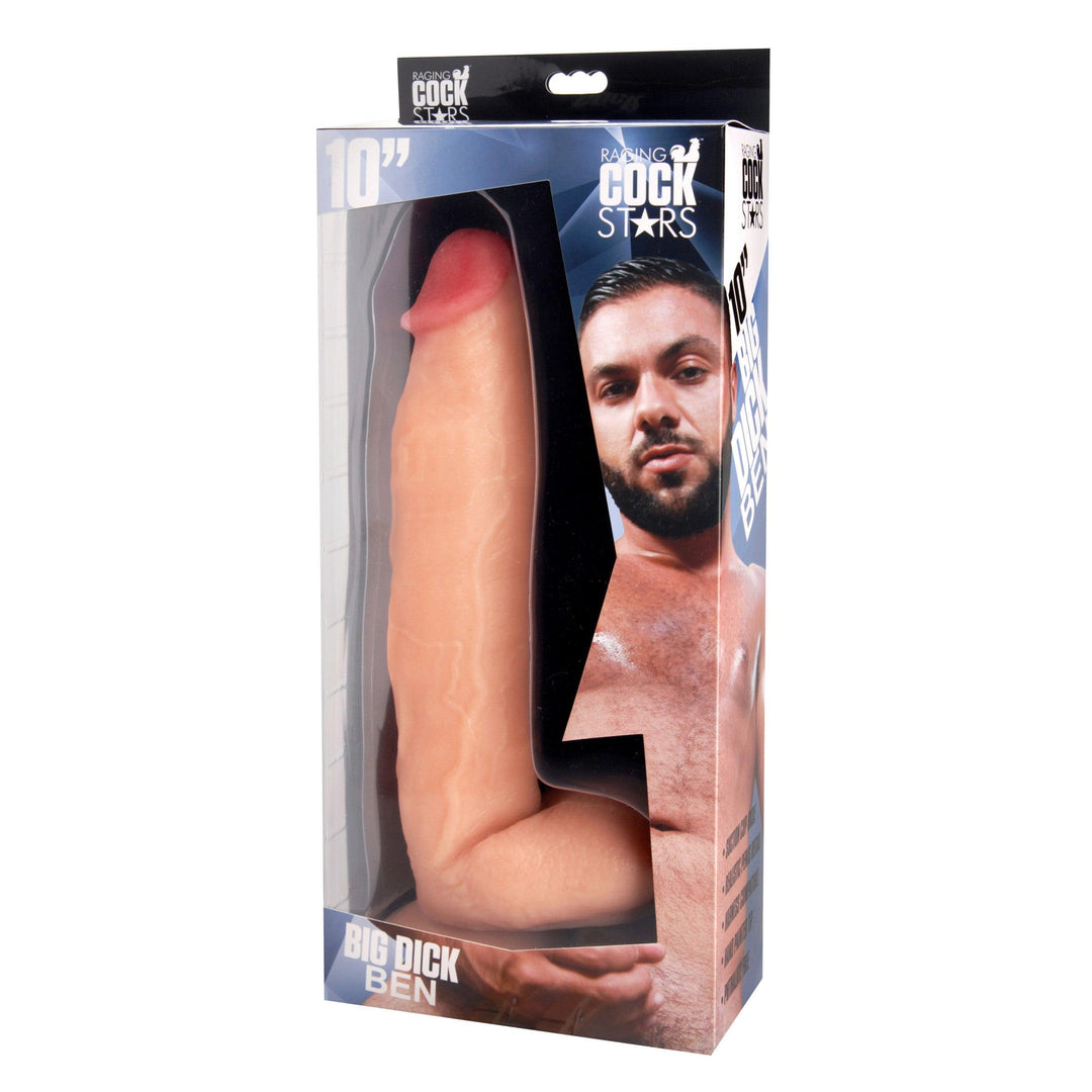 10 Inch Big Dick Ben | Large Realistic Dildo - Huge Realistic Dildo -