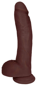 10 Inch Brown Jock | Large Realistic Dildo - Huge Realistic Dildo - Extreme Dildo