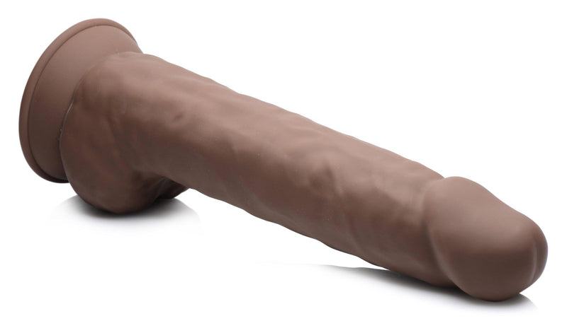 10 Inch Dark Dong | Big Realistic Dildo - Lifelike Dildo - Large Realistic Dildo - The Dildo Hub