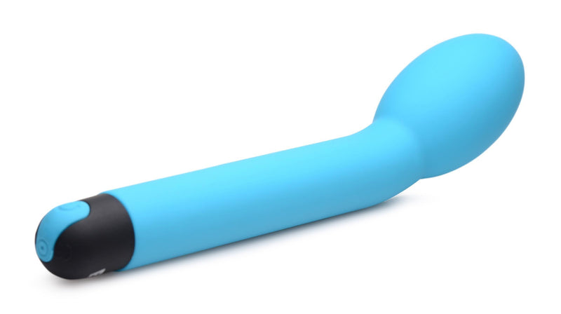 10X Blue Silicone G-Spot Vibrator - The Dildo Hub