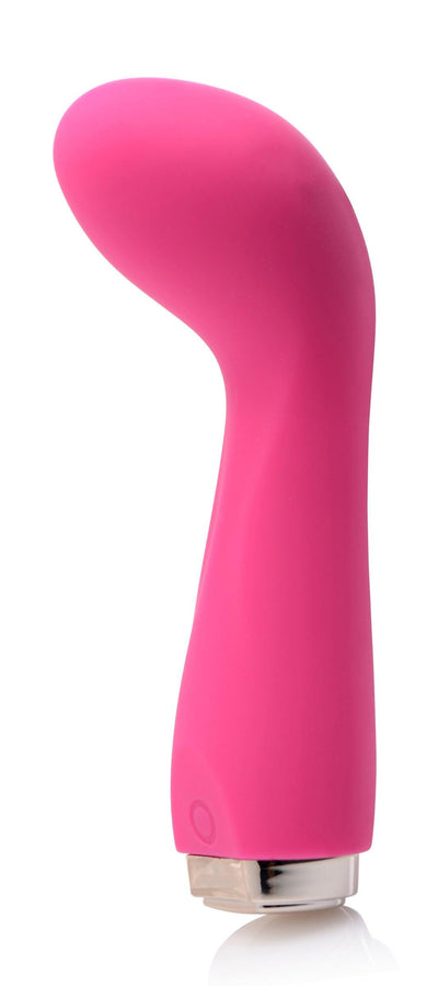 10X Delight G-Spot Silicone Vibrator - Pink - The Dildo Hub