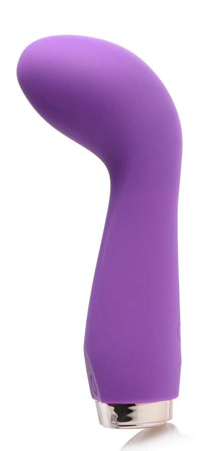 10X Delight G-Spot Silicone Vibrator - Purple - The Dildo Hub