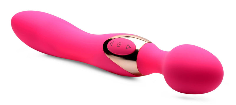 10X Dual Duchess 2-in-1 Silicone Massager - Pink - The Dildo Hub