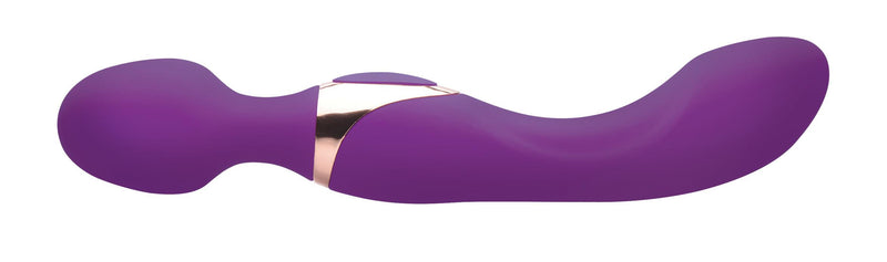 10X Dual Duchess 2-in-1 Silicone Massager - Purple - The Dildo Hub