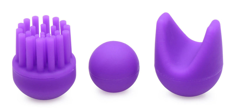 10X En Pointe Silicone Pinpoint Teaser with Attachments - The Dildo Hub