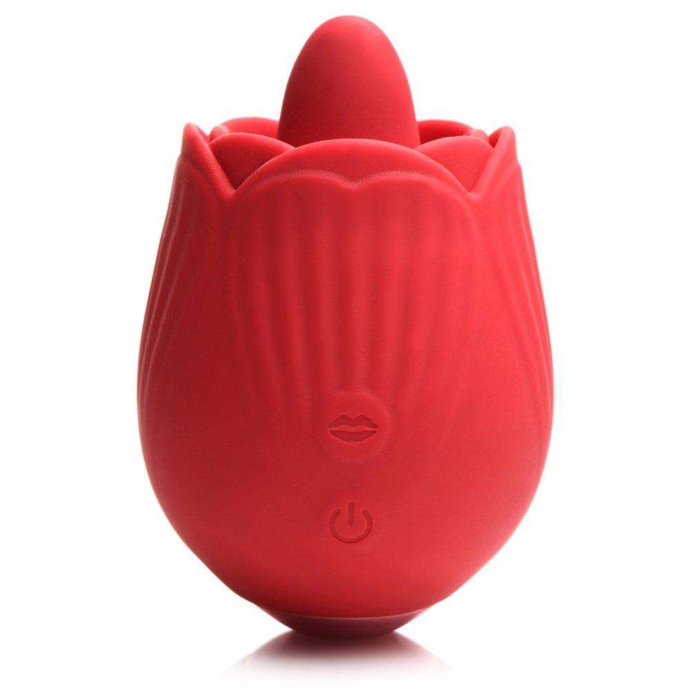 10X French Rose Licking and Vibrating Stimulator - The Dildo Hub