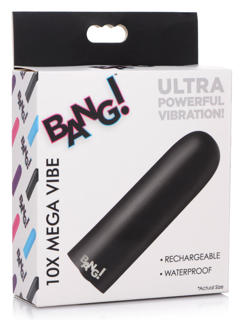 10X Mega Black Bullet Vibrator - The Dildo Hub