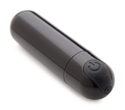 10X Rechargeable Black Bullet Vibrator - The Dildo Hub