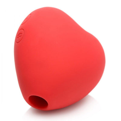 10X Silicone Heart Suction Clit Stimulator - The Dildo Hub