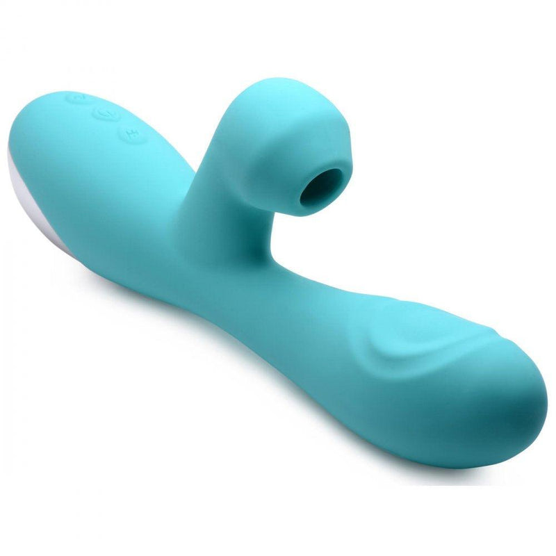 10X Silicone Suction and Pulsating Rabbit Vibrator - The Dildo Hub