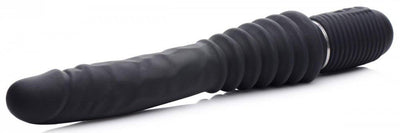 10X Silicone Vibrating and Thrusting Dildo - The Dildo Hub