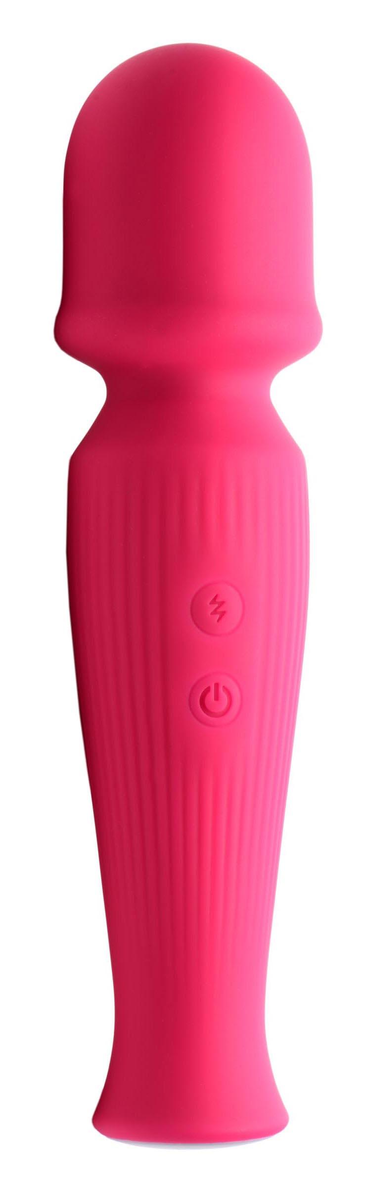 10X Silicone Wand Massager - Magenta - The Dildo Hub