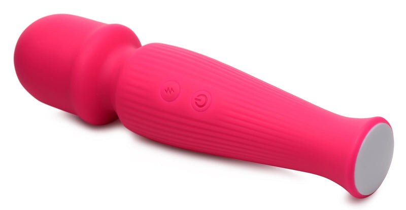 10X Silicone Wand Massager - Magenta - The Dildo Hub