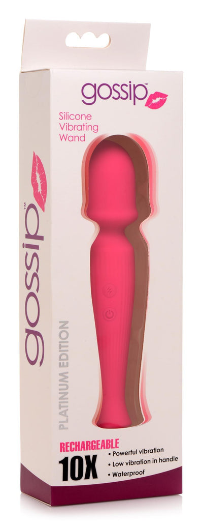 10X Silicone Wand Massager - Magenta - The Dildo Hub