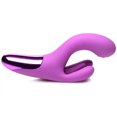 10X Triple Rabbit Silicone Vibrator - The Dildo Hub