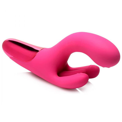 10X Triple Rabbit Silicone Vibrator - The Dildo Hub