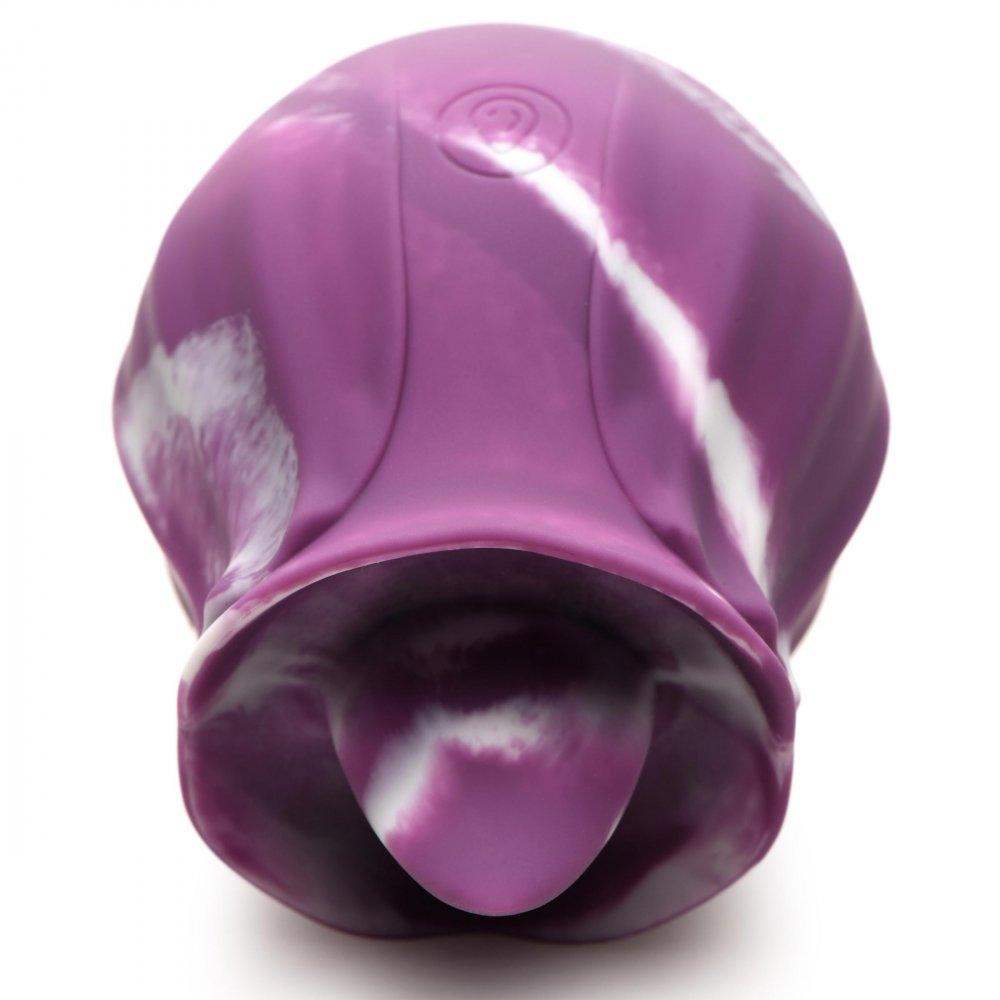 10X Twirl Silicone Licking Rose - The Dildo Hub