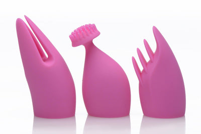 10X Versa-Thrust Vibrating and Thrusting Silicone Rabbit with 3 Attachments - The Dildo Hub