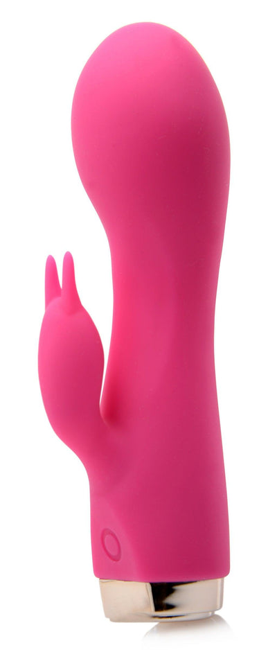 10X Wonder Mini Rabbit Silicone Vibrator - Pink - The Dildo Hub