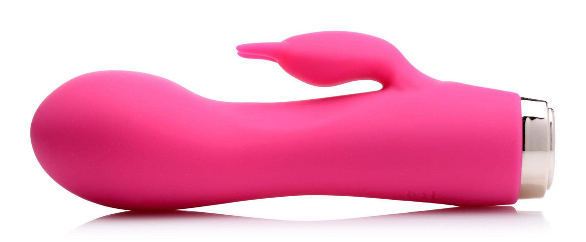 10X Wonder Mini Rabbit Silicone Vibrator - Pink - The Dildo Hub