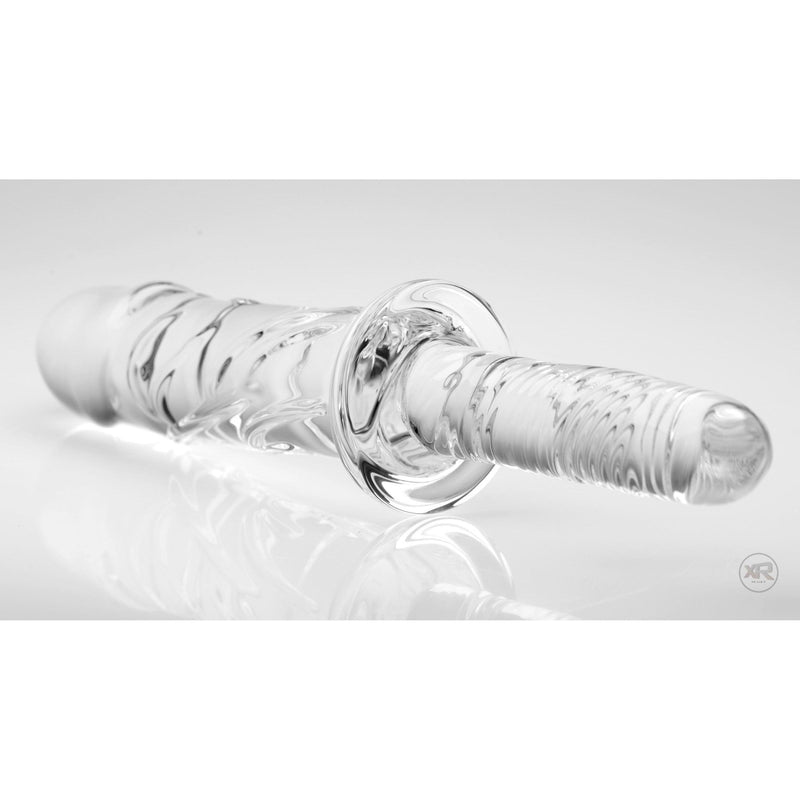 11.5 Inch Brutus | Large Glass Dildo - Huge Glass Dildo - Textured Glass Dildo - The Dildo Hub