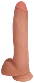 Flesh Jock 11 Inch Huge Realistic Dildo w/ Suction Cup & Balls