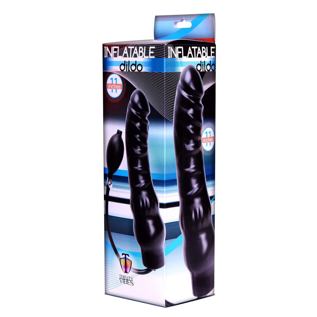 11 Inch Black Rubber Inflatable Dildo @ TheDildoHub The Dildo Hub 11 Inch Black Rubber Inflatable Dildo @ TheDildoHub The Dildo Hub